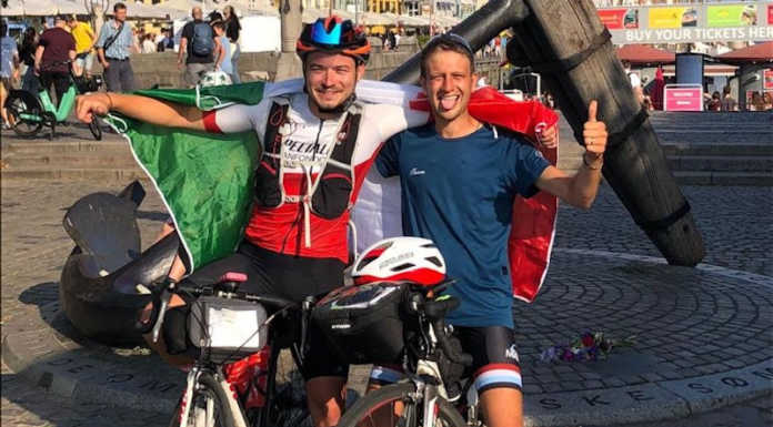 In bici da Lecco a Copenaghen, l’avventura di Stefano e Marco lecco copenaghen in bici