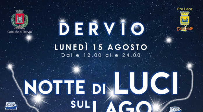 Dervio pronta a un Ferragosto di “Notte di luci sul lago” programma notte di luci sul lago dervio 2022