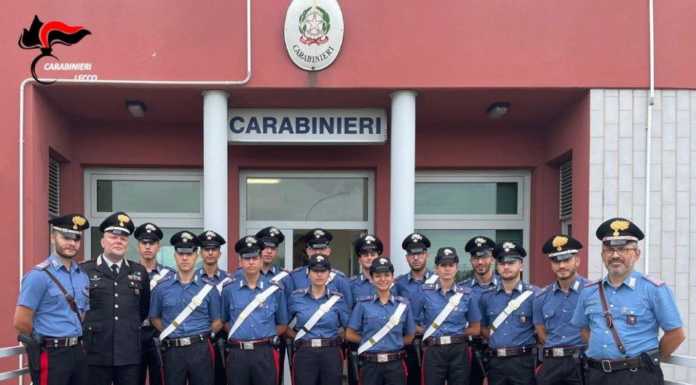 Ventisei nuovi carabinieri in servizio in provincia di Lecco