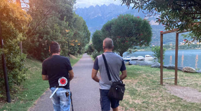 Pescate e Garlate. Controlli della Polizia Locale nei parchi a lago controlli polizia parchi pescate
