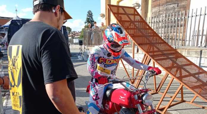 Motoraduno. Il “battesimo” di Emanuel Angius, re dei freestyle trial Emanuel Angius Motoraduno