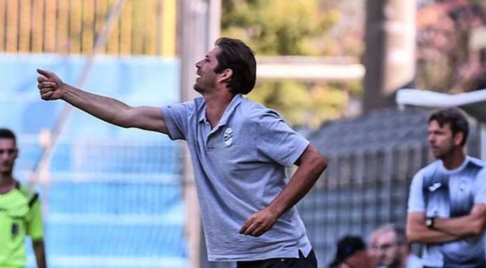 Calcio Serie C. Il Lecco esonera mister Tacchinardi Mister Alessio Tacchinardi (credit foto Calcio Lecco 1912)