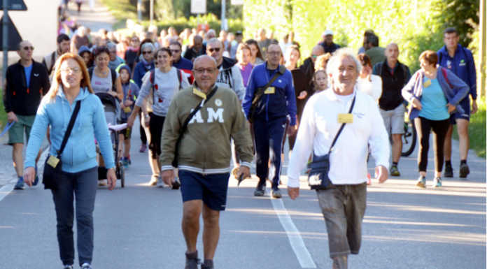 Torna in presenza la Camminata dell’Amicizia: in tanti a Bosisio