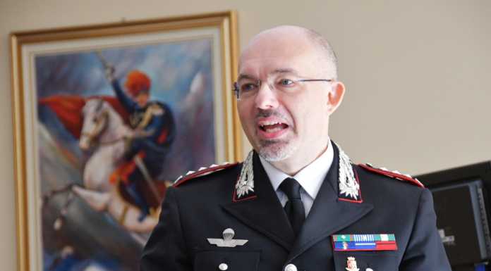 Carabinieri. Il saluto del comandante Infante, in partenza per Milano Igor Infante tenente colonnello carabinieri lecco