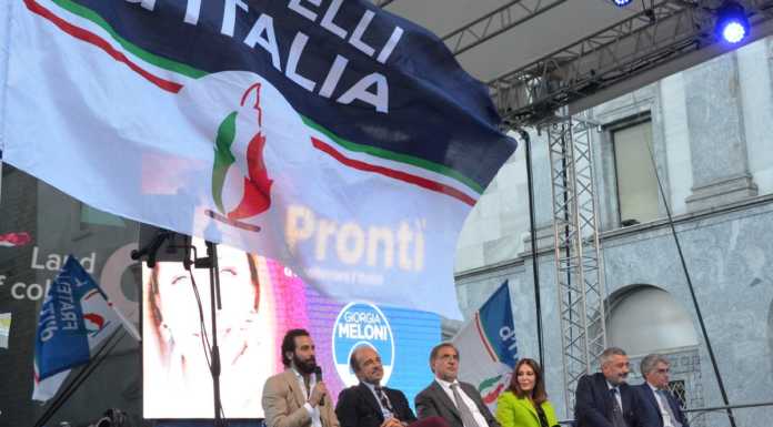Fratelli d’Italia. La Russa e Santanché a Lecco: “La coerenza è il nostro faro” Fratelli d'Italia_Lecco_20220919_elezioni 2022_La_Russa_Santanché