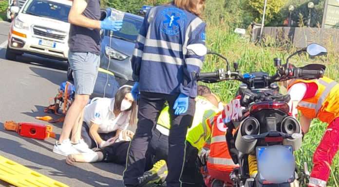 Monte Marenzo. Incidente in frazione Levata, soccorsi due giovani di 20 anni Incidente Monte Marenzo via Industriale