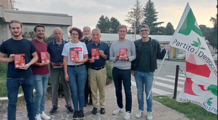 Presidio in difesa dell’ospedale di Merate con la candidata Pd Bartesaghi Merate presidio ospedale Pd