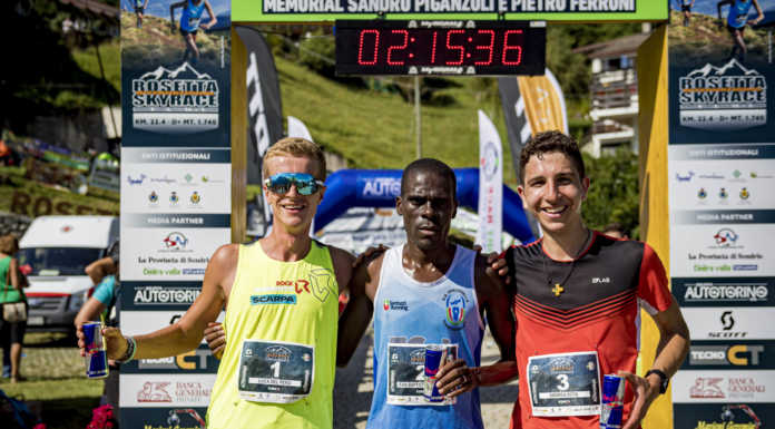 Soddisfazioni lecchesi alla Rosetta Skyrace: Del Pero e Rota sul podio