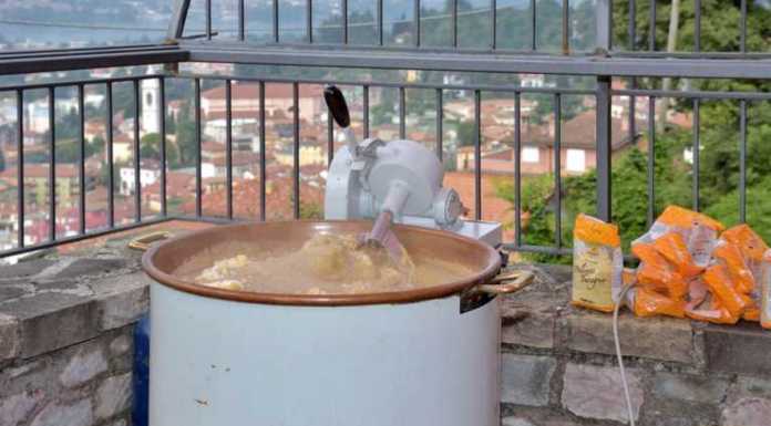 Calolziocorte. Taragnata con gli Alpini domenica 5 maggio Taragnata_polenta_alpini_calolzio_taragna