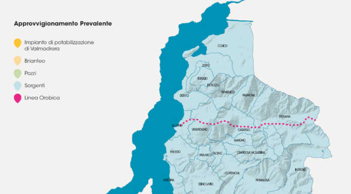 La carta d’identità delle acque servite in Provincia di Lecco