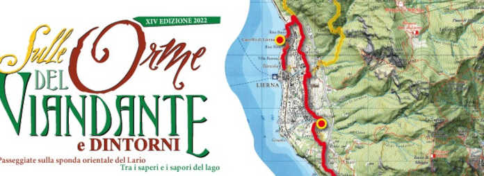 Domenica nuova tappa “Sulle Orme del Viandante” da Mandello a Lierna Sulle Orme del Viandante