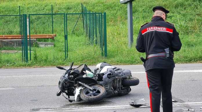 Scontro tra auto e moto a Pescate, in ospedale un uomo di 59 anni Scontro auto e moto Pescate