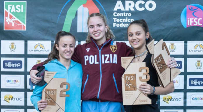 Dopo il mondiale, Beatrice Colli conquista anche il titolo italiano Speed Al centro Beatrice Colli campionessa italiana Speed