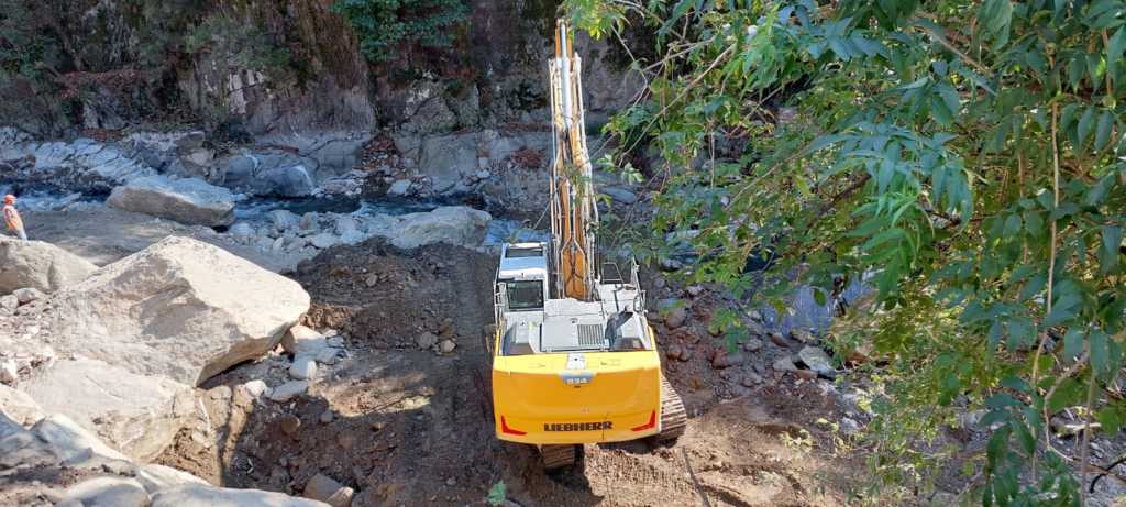 Dervio: lavori di messa in sicurezza del torrente Varrone