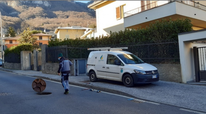 Il piano di rilevamento delle utenze fognarie di Lario Reti Holding Lario Reti Holding