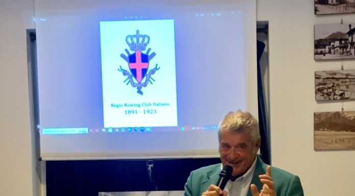 Rotary Club e Canottieri Lecco insieme per omaggiare la storia della società sportiva Marco Cariboni incontro con Rotary Club per storia dei Canottieri