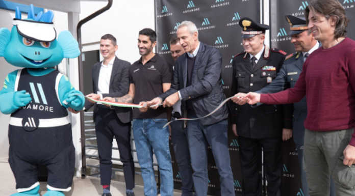 Merate, inaugurazione della piscina con Filippo Magnini testimonial