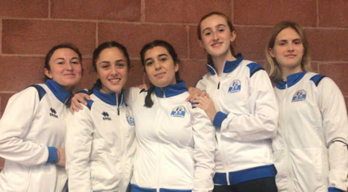 Scherma. Le sciabolatrici lecchesi faticano alla 1° prova nazionale Cadetti Salsomaggiore 1 prova Cadette sciabola 20221022