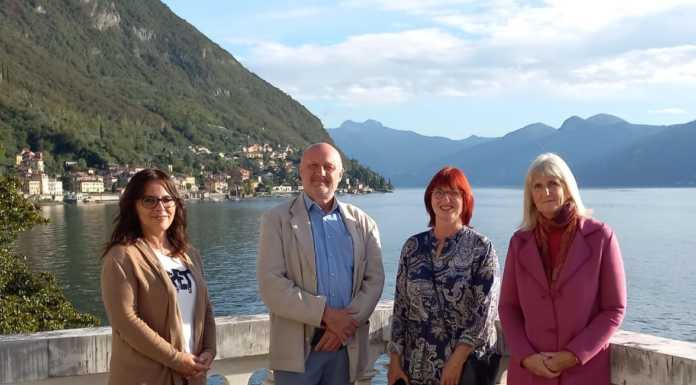 Varenna, a Villa Monastero la visita dello studioso tedesco Andreas Hohn Visita studioso tedesco a Villa Monastero