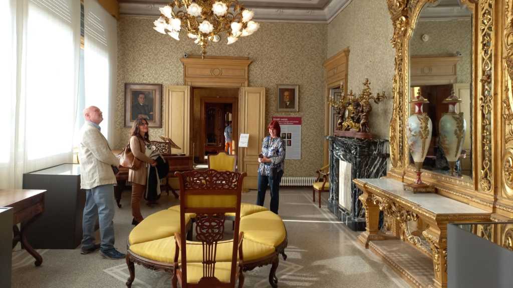 Visita studioso tedesco a Villa Monastero
