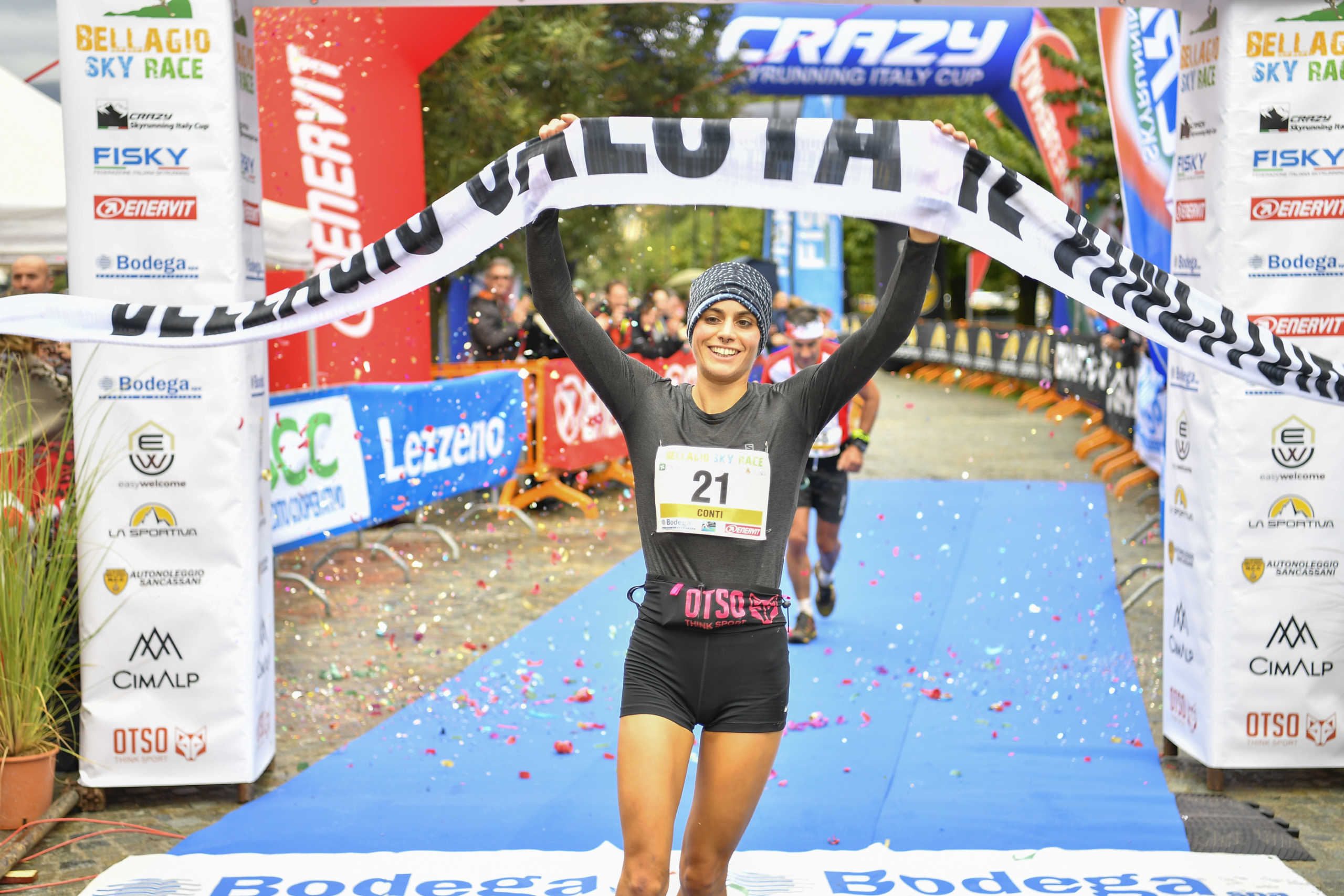 L'arrivo di Fabiola Conti (photo Davide Ferrari)