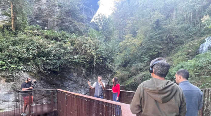 Record, tv e soddisfazioni per il borgo di Bellano, ‘casa’ dell’Orrido Orrido Bellano riprese Rai