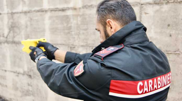 Conclusa la formazione, il taser è in dotazione ai Carabinieri carabiniere taser