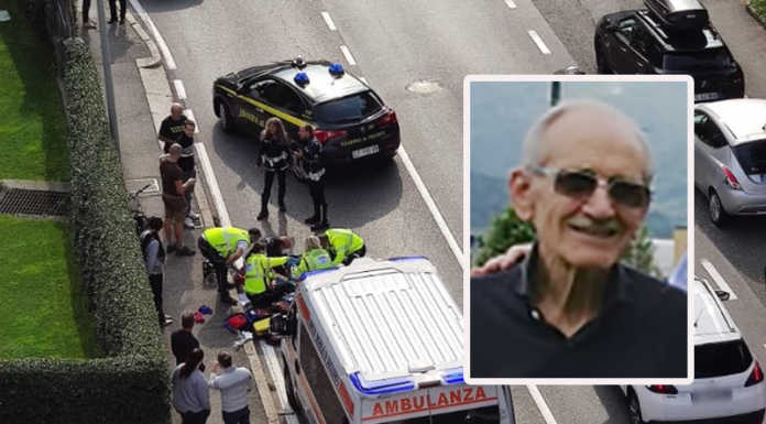 Tragedia in bici a Maggianico: morto Giuseppe Figini, commerciante di Calolzio