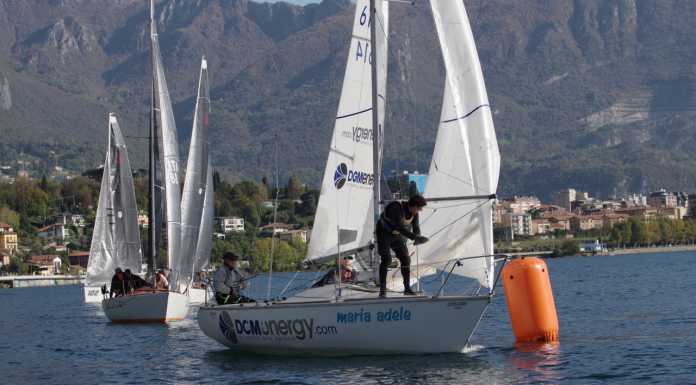 Protagonista la vela per la domenica di Interlaghi a Lecco