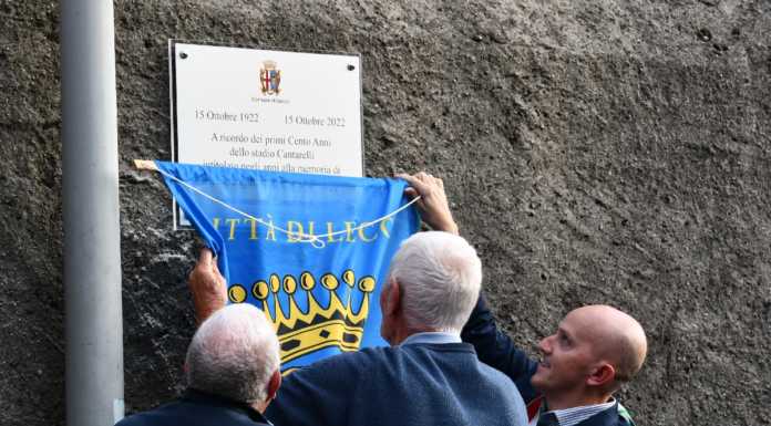 I cento anni dello stadio di Lecco: inaugurata la targa commemorativa