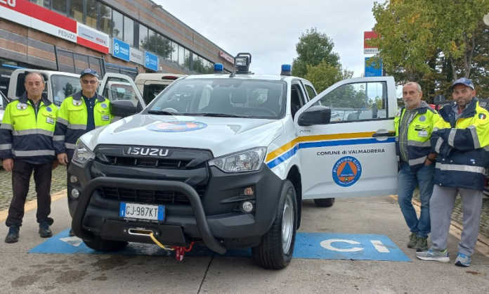Nuovo pick-up protezione civile Valmadrera