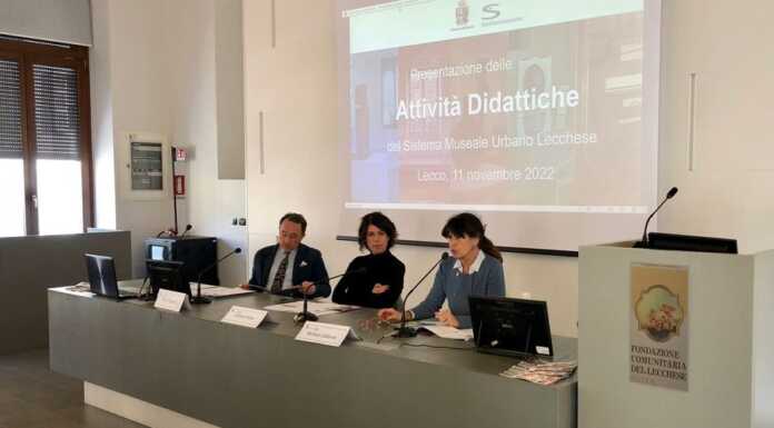 Scuole e attività nei musei: dal sistema museale un ventaglio di proposte conferenza stampa sistema museale musei lecco