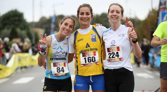 Corsa sulla Quisa, Maria Righetti (Atletica Lecco) prima tra le donne