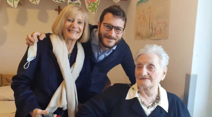 All’Airoldi e Muzzi grande festa per i 105 anni di Franca Baggioli Franca Baggioli compie 105 anni