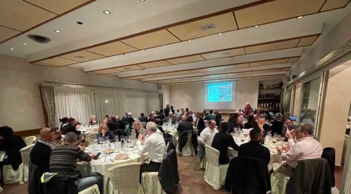 Grande partecipazione alla cena di fine anno dell’Associazione Cuochi di Lecco Cena Gala Associazione Cuochi di Lecco e Provincia