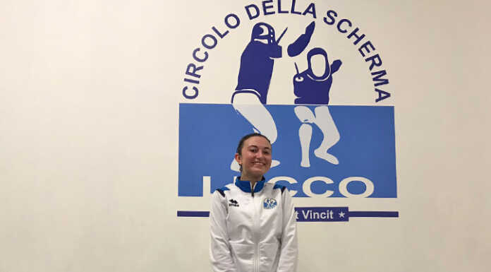 Scherma. Lecchesi “acerbi” alla 1° prova Assoluti di sciabola Lecco Arianna Cantatore scherma circolo 20221117