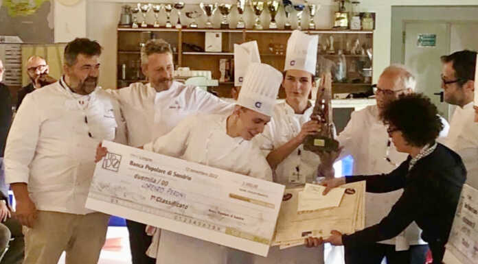 Giuria stellata al Cfpa Casargo per il concorso dell’associazione Mattias Peri Il vincitore Lorenzo Peroni