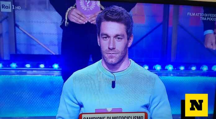 Il campione di trial Matteo Grattarola a “I soliti Ignoti” su Rai 1 Il campione di Trial Matteo Grattarola