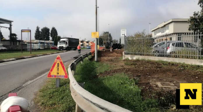 Merate, ciclopedonale in via Bergamo: al via il tanto atteso cantiere