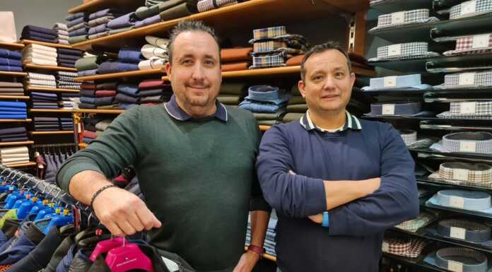 Storico anniversario per Caseri Abbigliamento, la famiglia che da 70 anni veste Lecco Stefano e Cristian Caseri, titolari dello storico marchio di abbigliamento