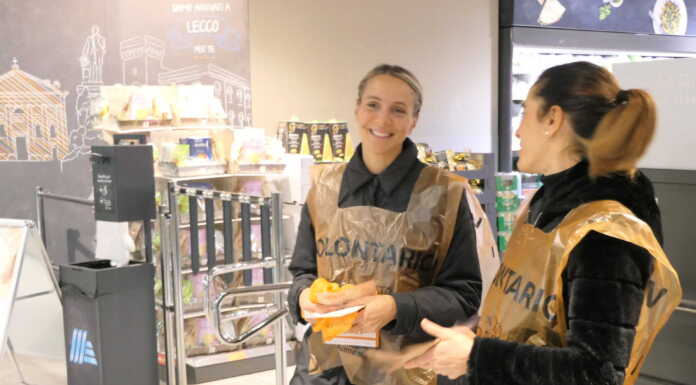 Colletta alimentare nel Lecchese: raccolte quasi 40 tonnellate di prodotti