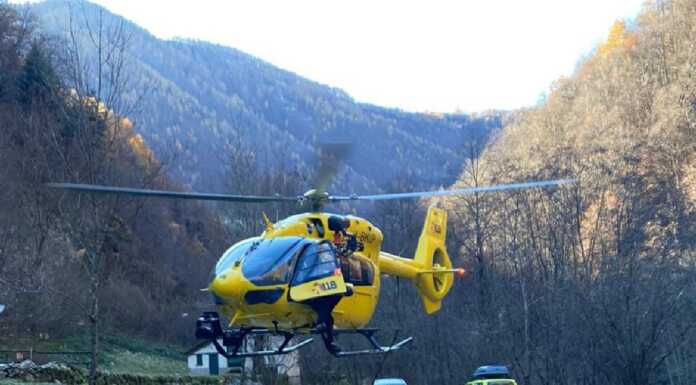 Si infortuna con la motosega, soccorso un 45enne a Premana