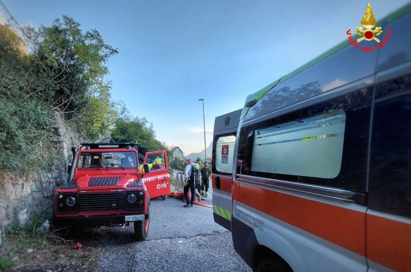 Soccorso sentiero viandante abbadia