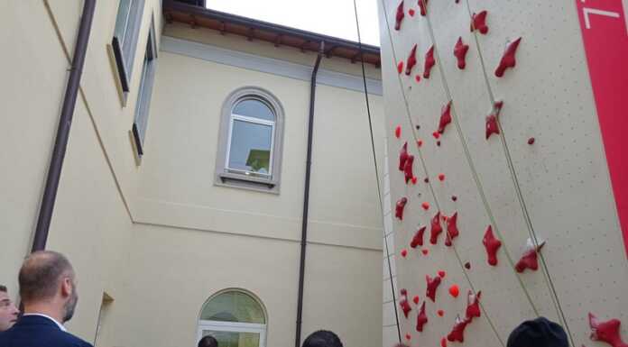 Lecco. Sport e ricerca nella nuova Climbing Wall del Politecnico Inaugurazione parete arrampicata Politecnico