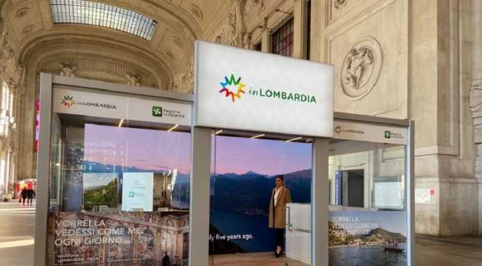 Cresce il turismo in Lombardia: +43% di presenze rispetto al 2022 Temporary corner stazione centrale Milano