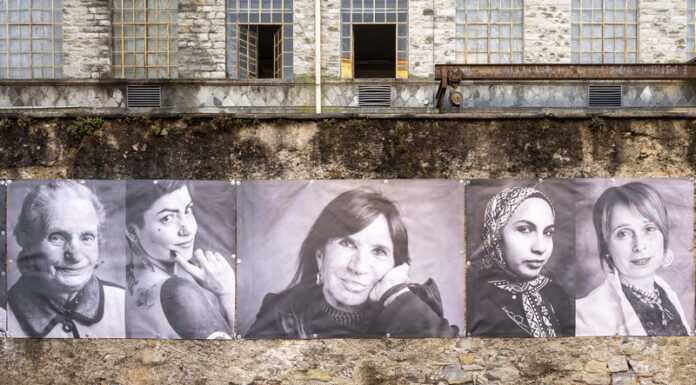 Rimosso ‘Il Ritratto di Bellano’: cosa ne sarà dei volti bellanesi? Il ritratto di Bellano