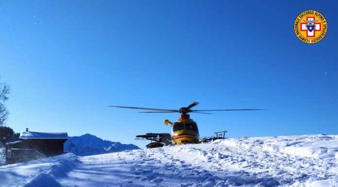 Malore all’Alpe Paglio, giovane di 24 anni elisoccorso