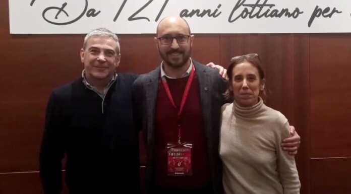 Maurizio Oreggia rieletto Segretario Generale della Fiom Cgil Lecco Congresso Fiom Lecco