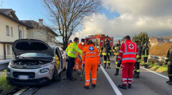 Olgiate Molgora. Violento scontro sulla Sp342, soccorse tre persone Incidente_Olgiate_Molgora_20221211