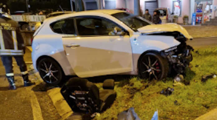 Lomagna: ancora un incidente alla rotonda del Pino